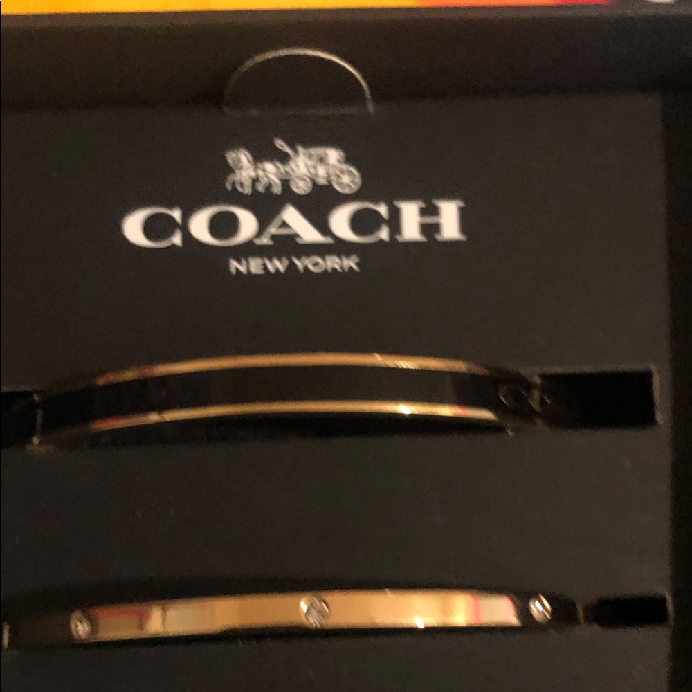 Coach Men’s Gold-Tone Bracelet Set